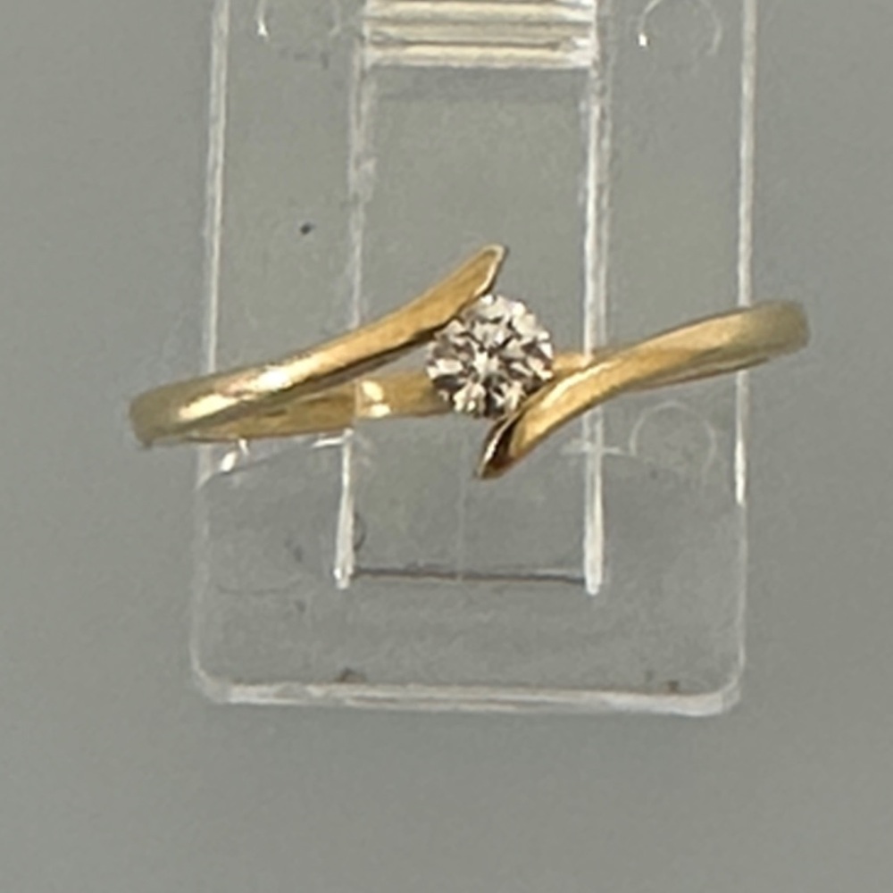 KLAMORE Diamond 14k engagement Gold Diamond Ring